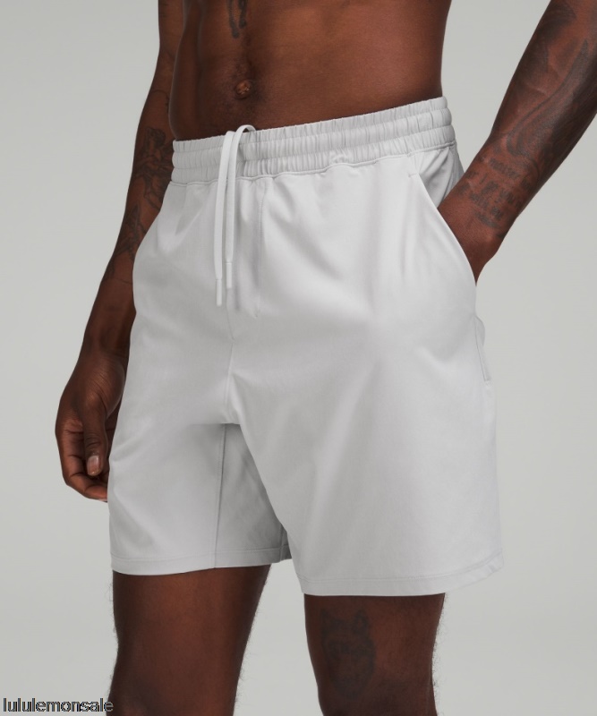 Lululemon Deutschland DELULU850 | Lululemon Deutschland Seal Grey Schrittbrecher Linerless Short 7